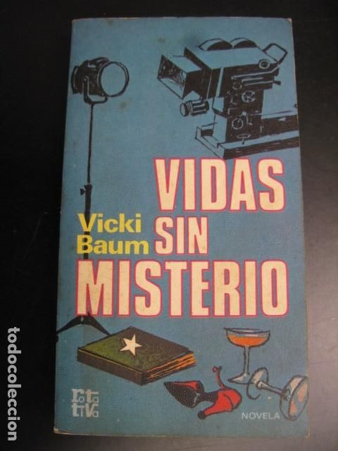 Libros de segunda mano: VIDAS SIN MISTERIO. VICKI BAUM - Foto 1
