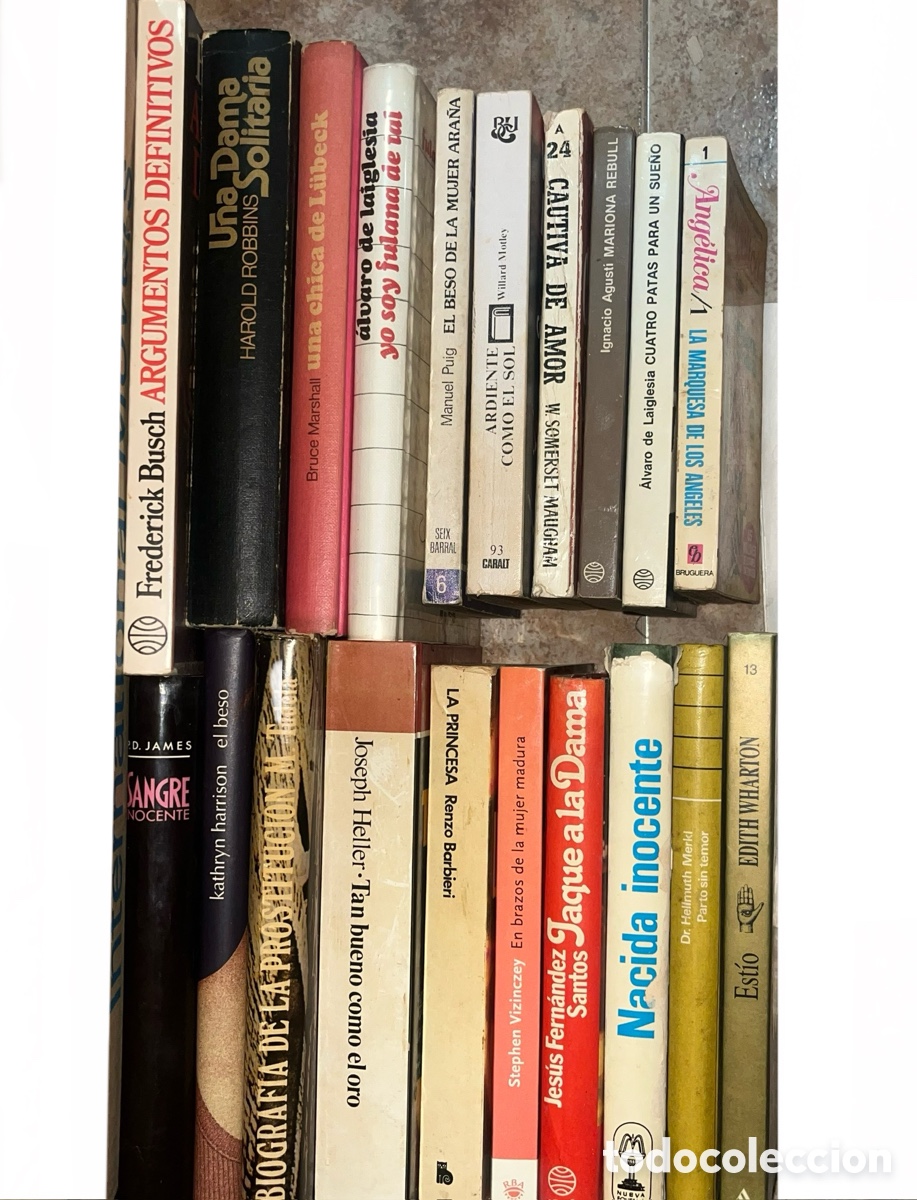 Libros de segunda mano: LOTE 20 LIBROS NOVELAS ROMANTICAS SUSPENSE MUJERES NACIDA INOCENTE AMOR VIDA CAUTIVA PRINCESA