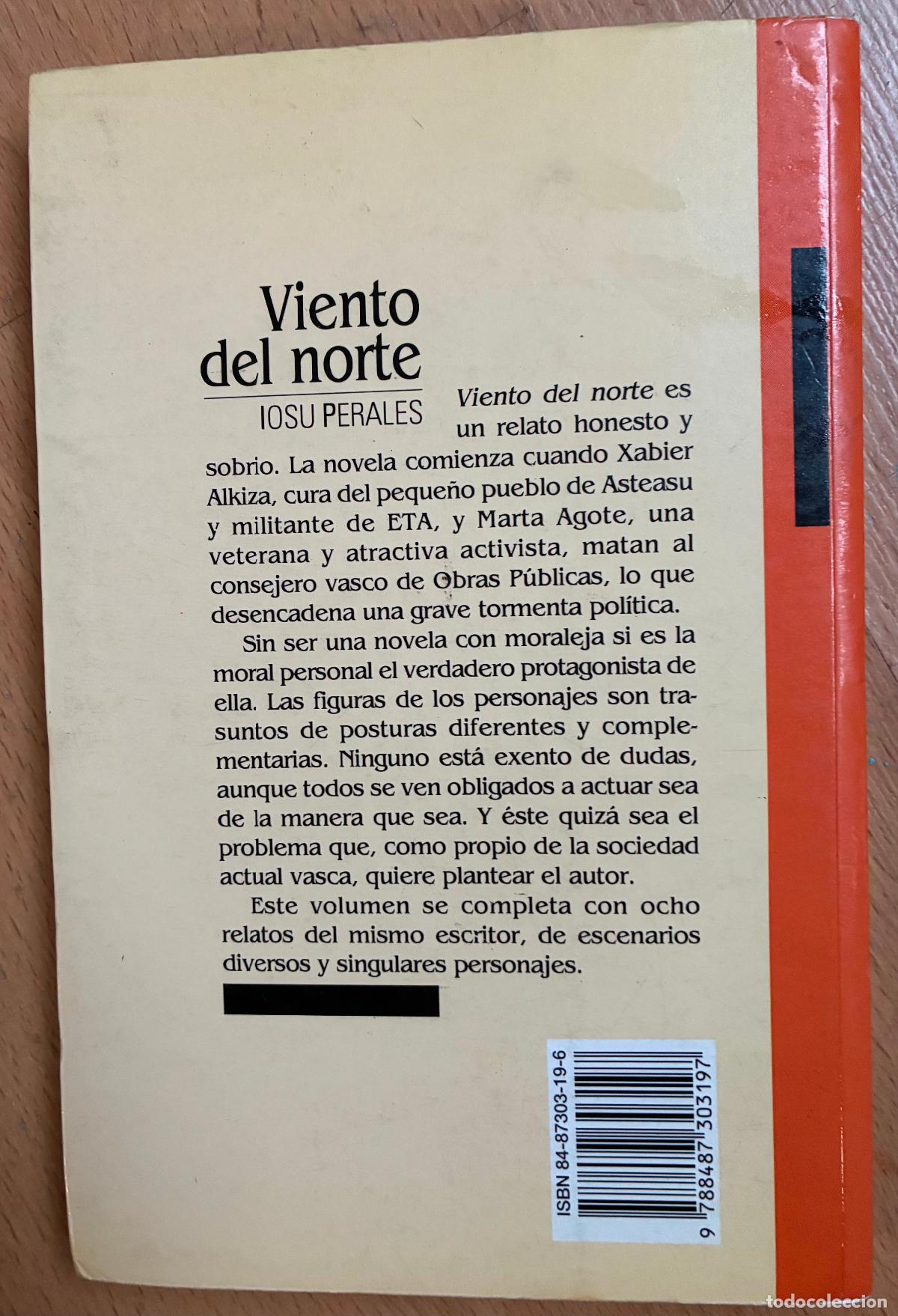 Libros de segunda mano: VIENTO DEL NORTE, Iosu Perales - Foto 2