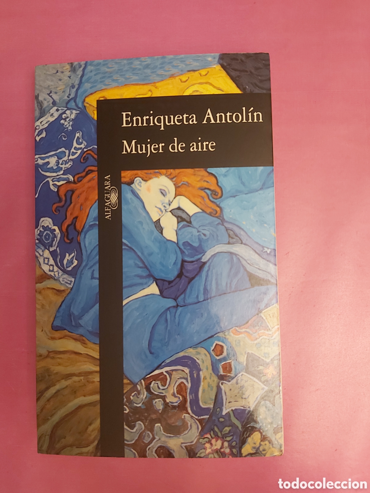Libros de segunda mano: MUJER DE AIRE FIRMADO Y DEDICADO ESCRITORA ENRIQUETA ANTOLIN ALFAGUARA 1997