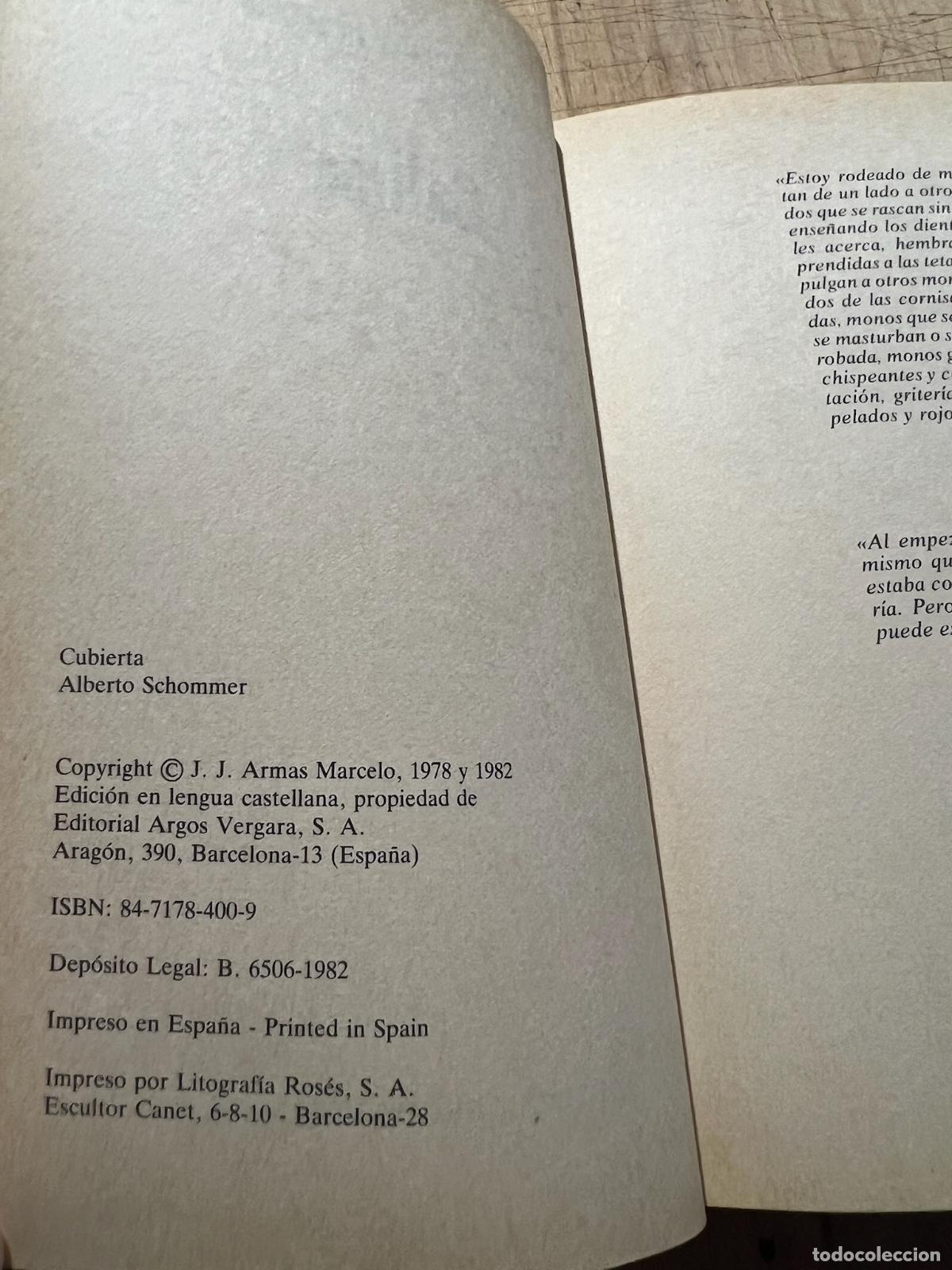 Libros de segunda mano: Calima - J. J. Armas Marcelo - Foto 4