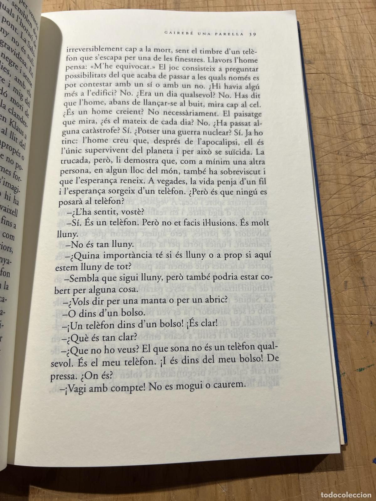 Libros de segunda mano: Gaireb&eacute; una parella - Joan Barril - Foto 2