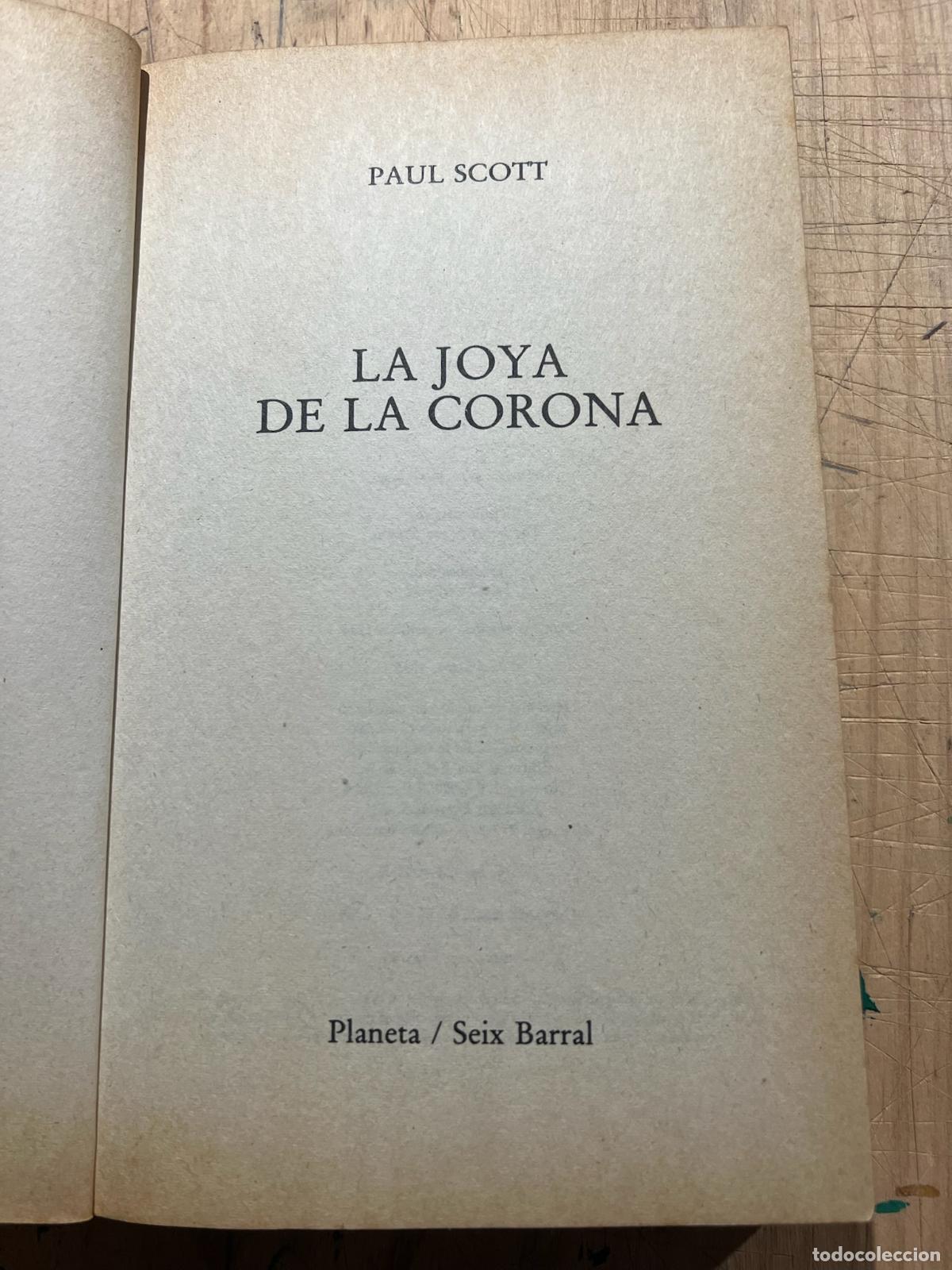 Libros de segunda mano: La joya de la corona - Paul Scott - Foto 3
