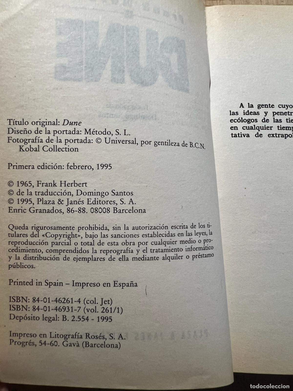 Libros de segunda mano: Dune - Frank herbert - Foto 3