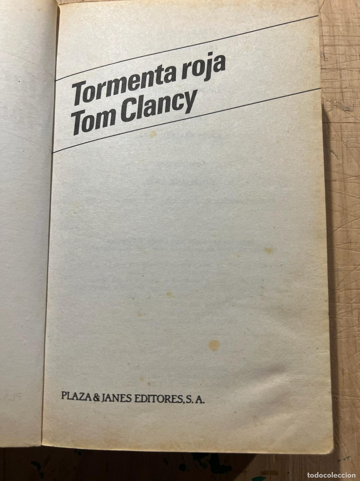 Libros de segunda mano: Tom Clancy. Tormenta roja - Tom clancy - Foto 2