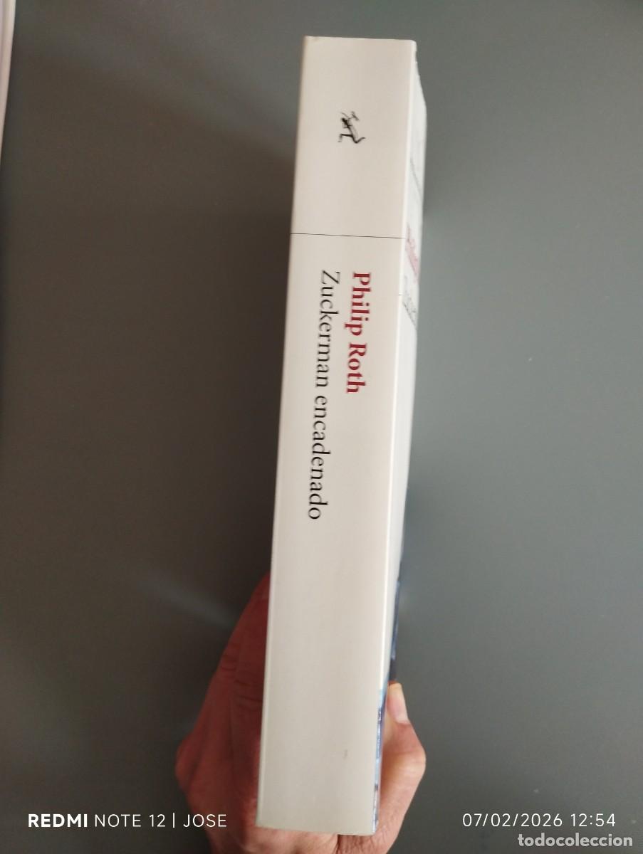 Libros de segunda mano: Novela - Zuckerman encadenado (537) - Foto 5
