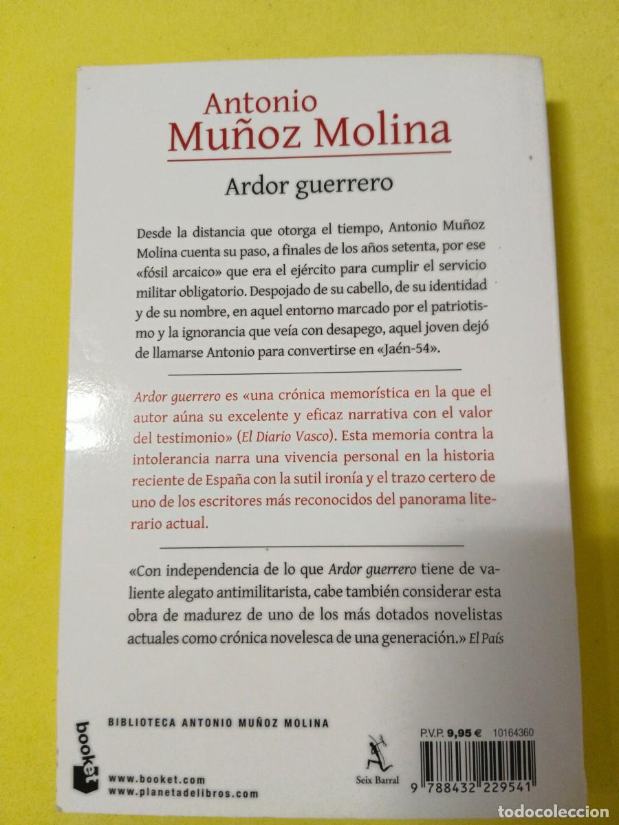 Libros de segunda mano: ARDOR GUERRERO. MU&Ntilde;OZ MOLINA - Foto 3