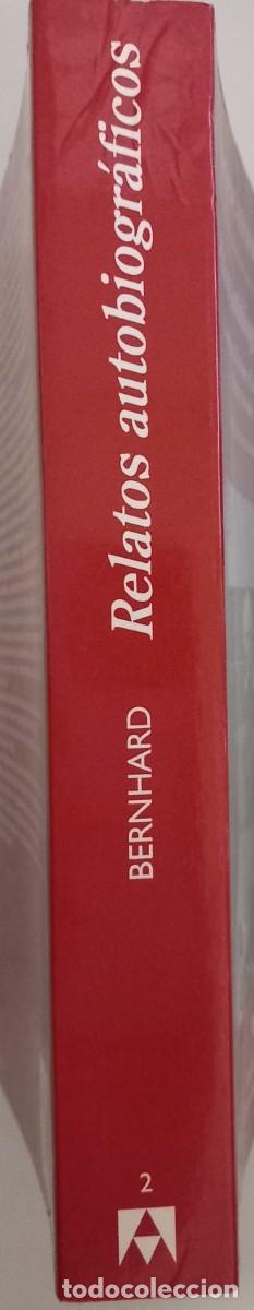Libros de segunda mano: Relatos autobiogr&aacute;ficos, de Thomas Bernhard - Foto 2