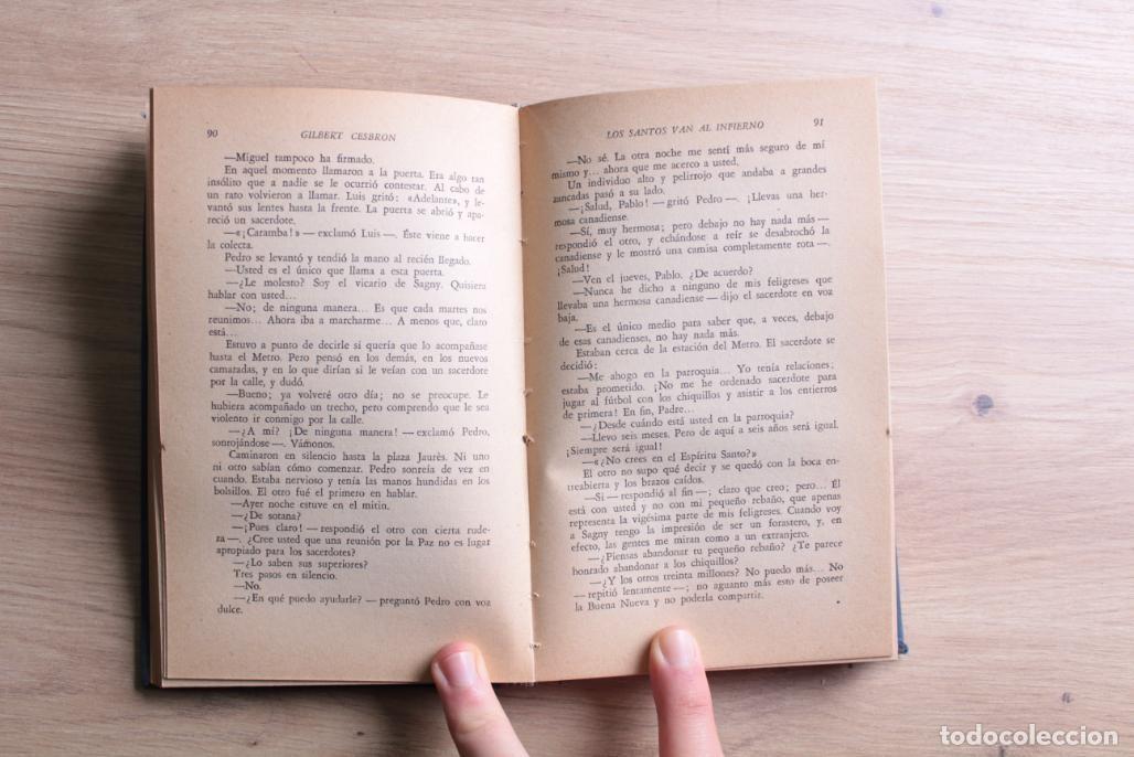 Libros de segunda mano: Los santos van al infierno Gilbert Cesbron - Foto 4