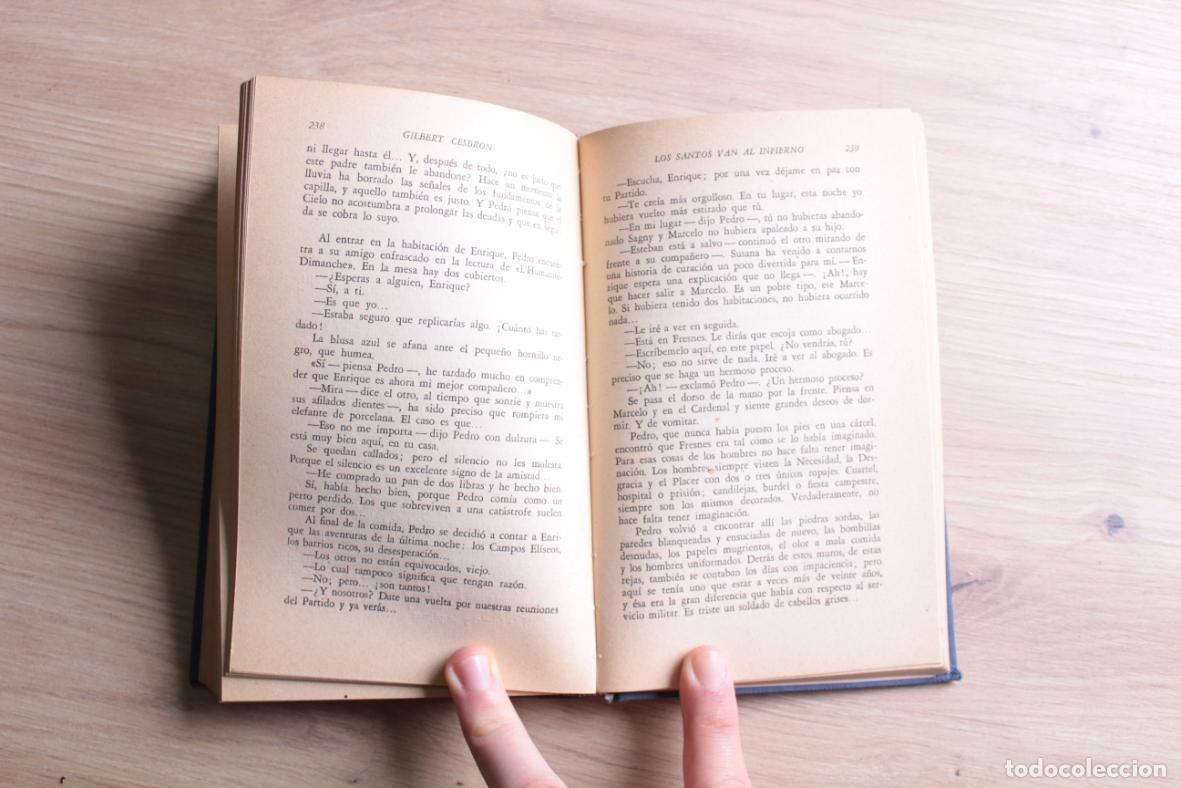 Libros de segunda mano: Los santos van al infierno Gilbert Cesbron - Foto 5
