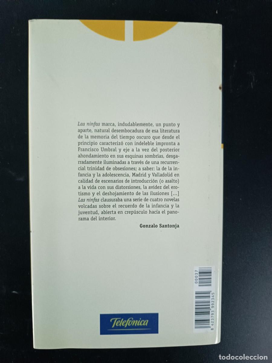 Libros de segunda mano: Las ninfas Francisco Umbral - Foto 2