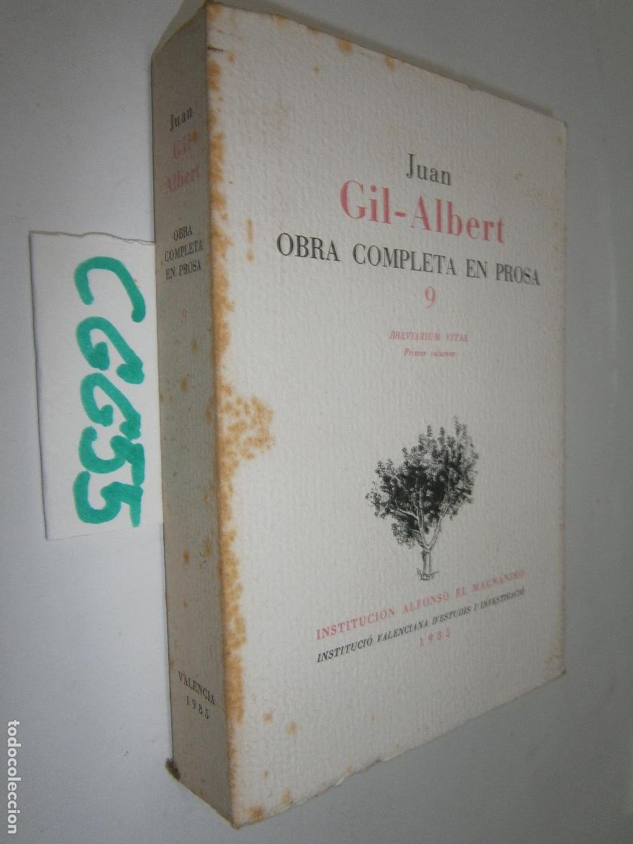 Libros de segunda mano: ANTIGUO LIBRO - JUAN GIL ALBERT - Foto 1
