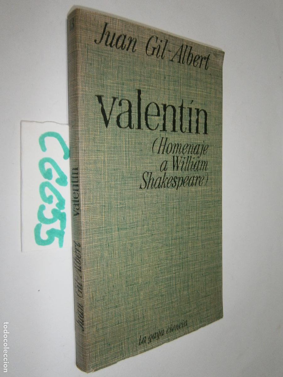 Libros de segunda mano: ANTIGUO LIBRO - VALENTIN - Foto 1