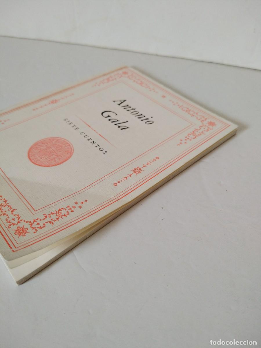 Libros de segunda mano: Siete cuentos Antonio Gala - Foto 4