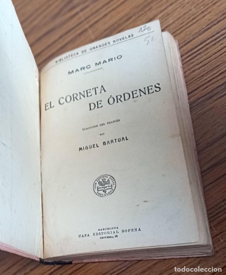 Libros de segunda mano: EL CORNETA DE ORDENES - Mark Mario - Foto 3