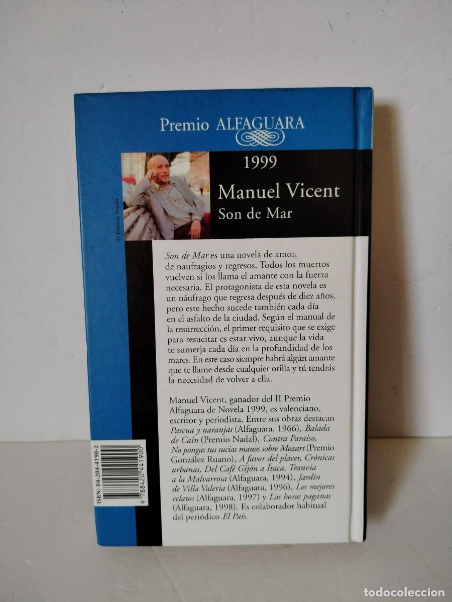 Libros de segunda mano: Son de mar Manuel Vicent - Foto 3