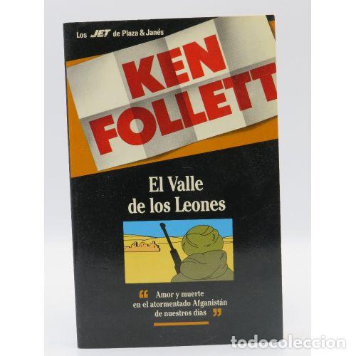 Libros de segunda mano: El Valle de los Leones - Ken Follet - Plaza & Janes - 1999, 1&ordf; ed. - Los Jet, N&ordm; 98 - Trad. M. Solan