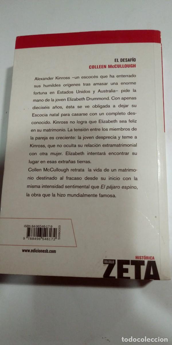 Libros de segunda mano: El desaf&iacute;o Colleen McCullough - Foto 2