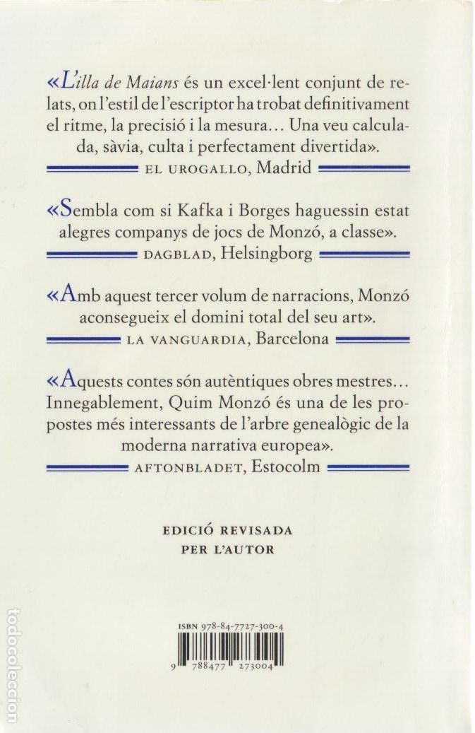 Libros de segunda mano: Lilla de Maians / Quim Monz&oacute; - Foto 2