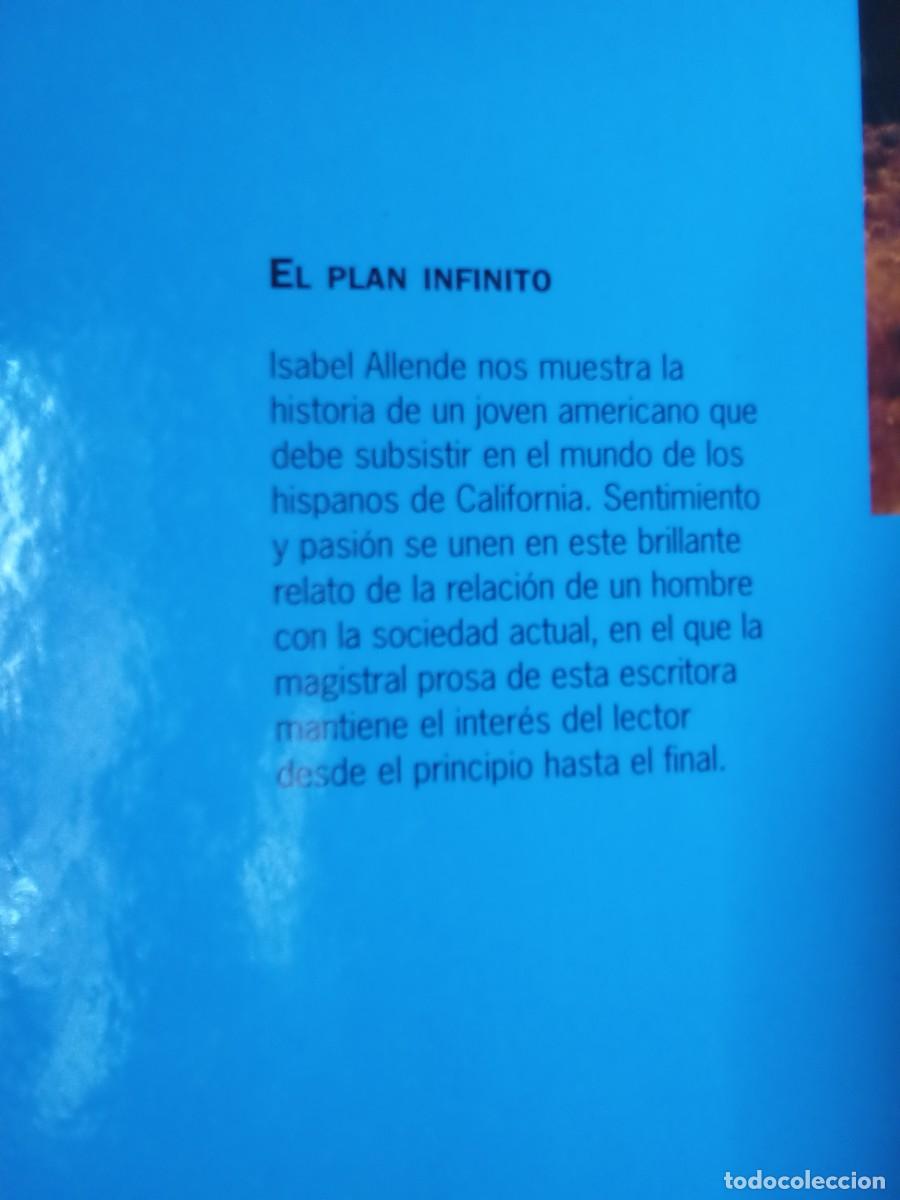 Libros de segunda mano: EL PLAN INFINITO DE ISABEL ALLENDE - Foto 2