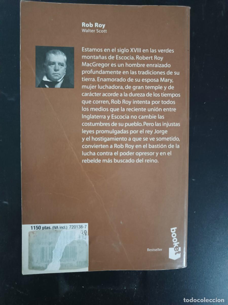 Libros de segunda mano: Rob Roy. Pr&iacute;ncipe de los ladrones Walter Scott - Foto 2