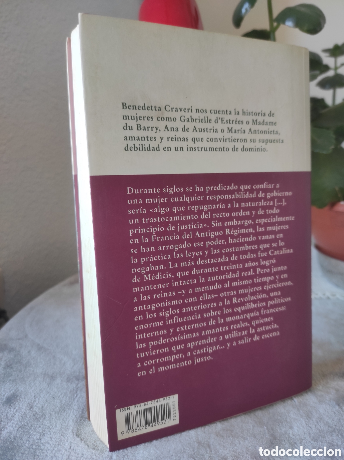 Libros de segunda mano: AMANTES Y REINAS, EL PODER DE LAS MUJERES - BENEDETTA CRAVERI - Foto 2