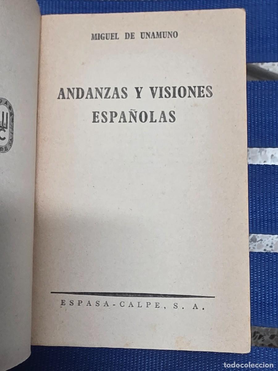 Libros de segunda mano: Andanzas Y Visiones Espa&ntilde;olas - Foto 2