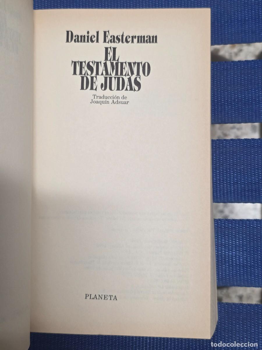 Libros de segunda mano: - El Testamento De Judas - Foto 2