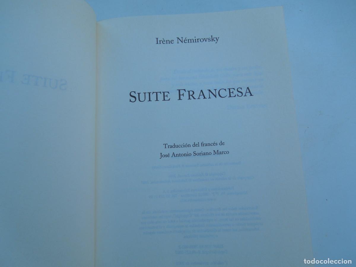 Libros de segunda mano: SUITE FRANCESA - IR&Eacute;NE N&Eacute;MIROVSKY - SALAMANDRA 2007. - Foto 4