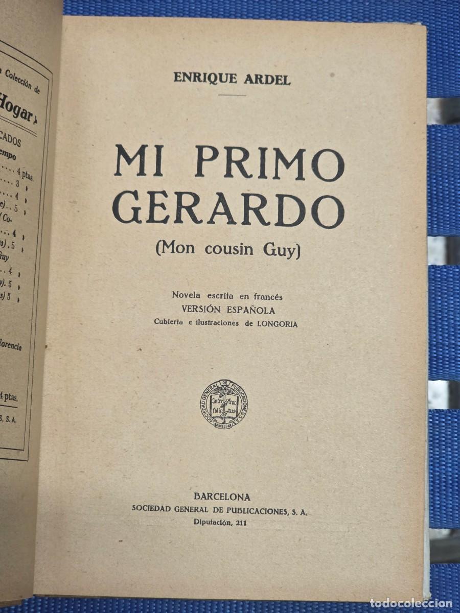 Libros de segunda mano: Mi Primo Gerardo - . - Foto 2