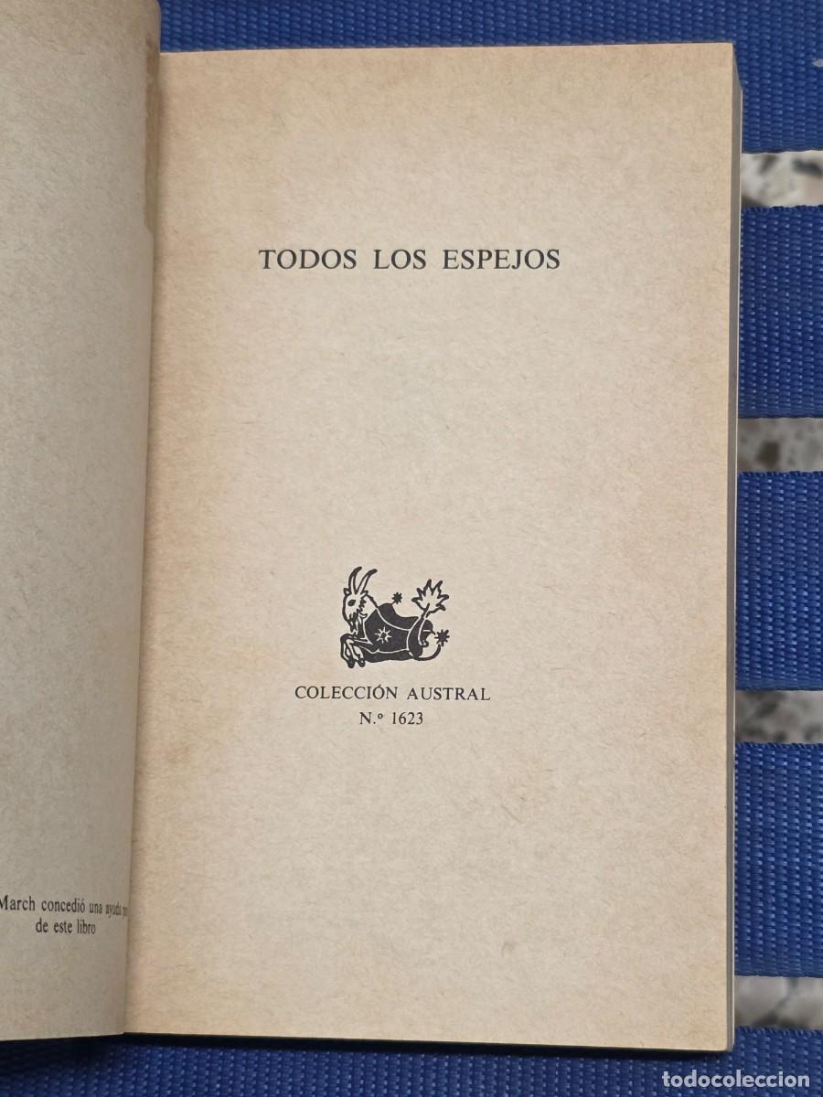 Libros de segunda mano: - Todos Los Espejos - - Foto 2
