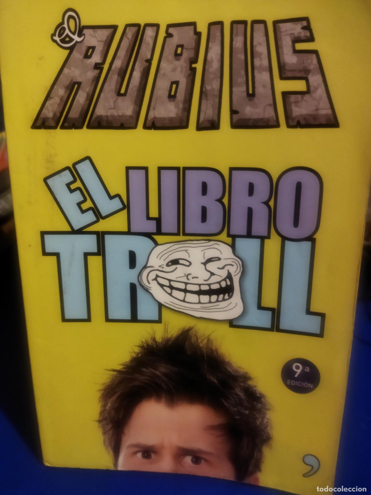 Libros de segunda mano: El libro troll El Rubius temas de hoy - Foto 1