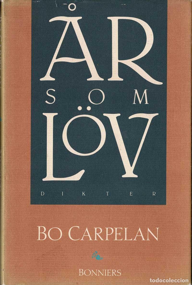 Libros de segunda mano: Ar Som Lov - Bo Carpelan - Foto 1