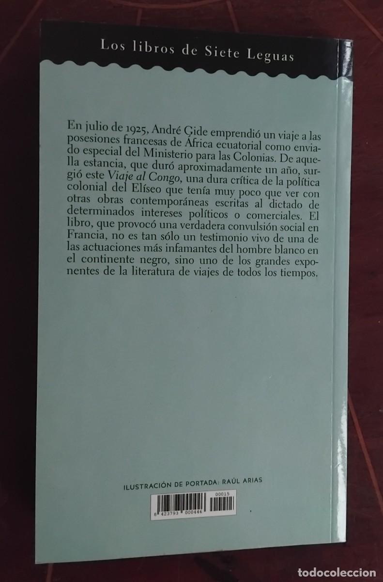 Libros de segunda mano: Andre Gide VIAJE AL CONGO - Foto 5