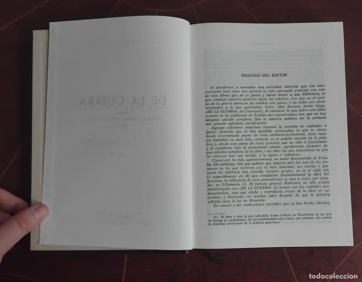 Libros de segunda mano: Carlos von Clausewitz DE LA GUERRA - Foto 2