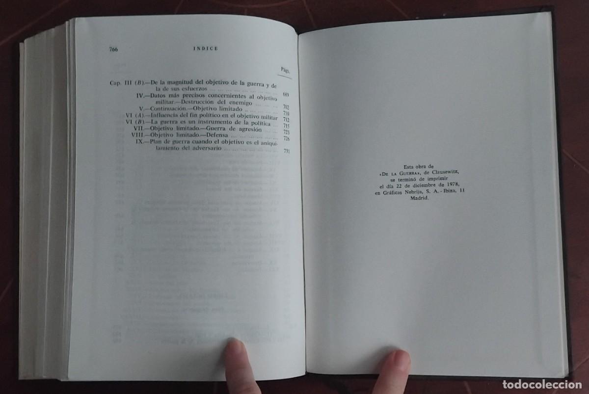 Libros de segunda mano: Carlos von Clausewitz DE LA GUERRA - Foto 4