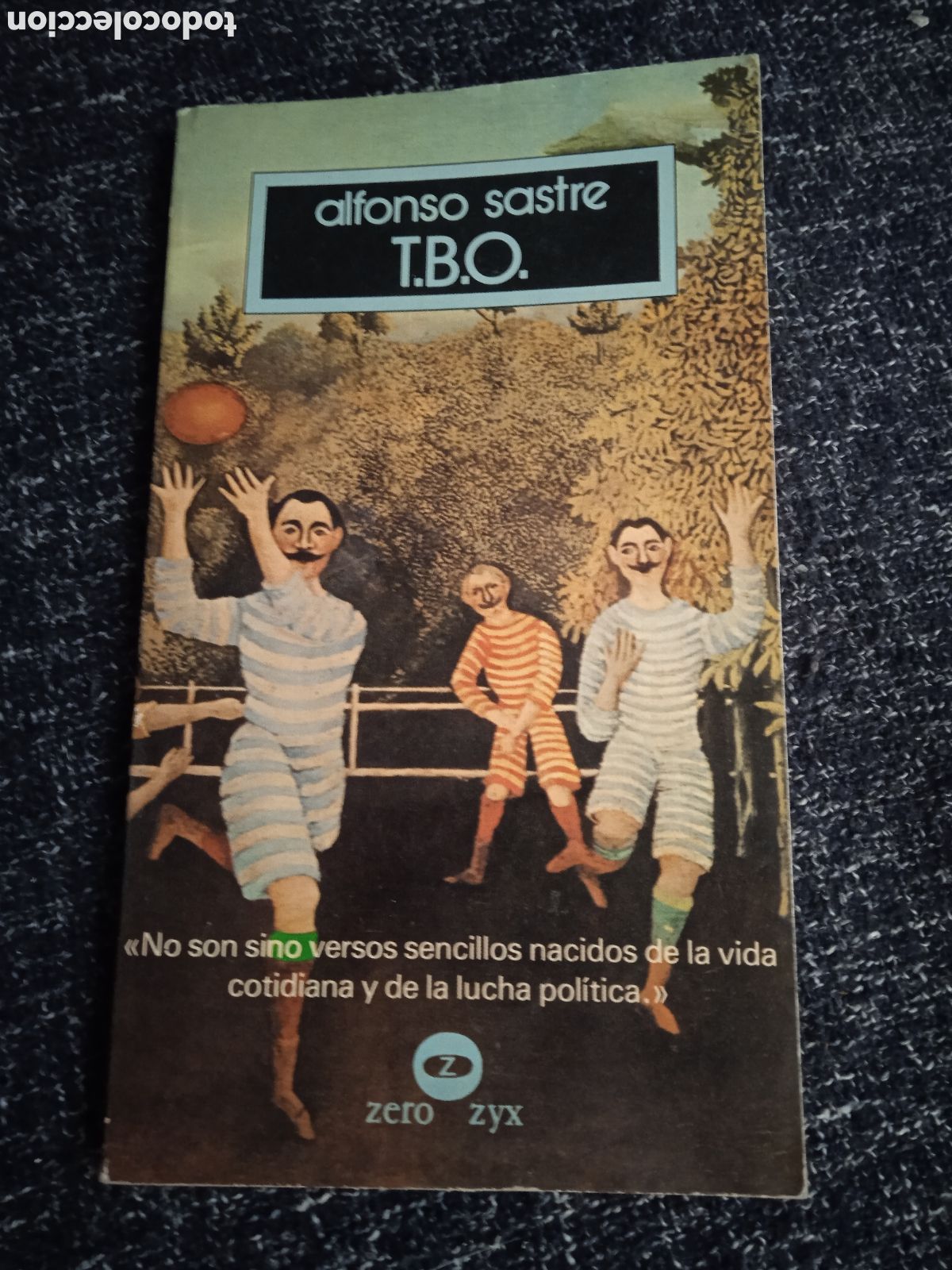 Libros de segunda mano: T.B.O. / Alfonso Sastre - Foto 1