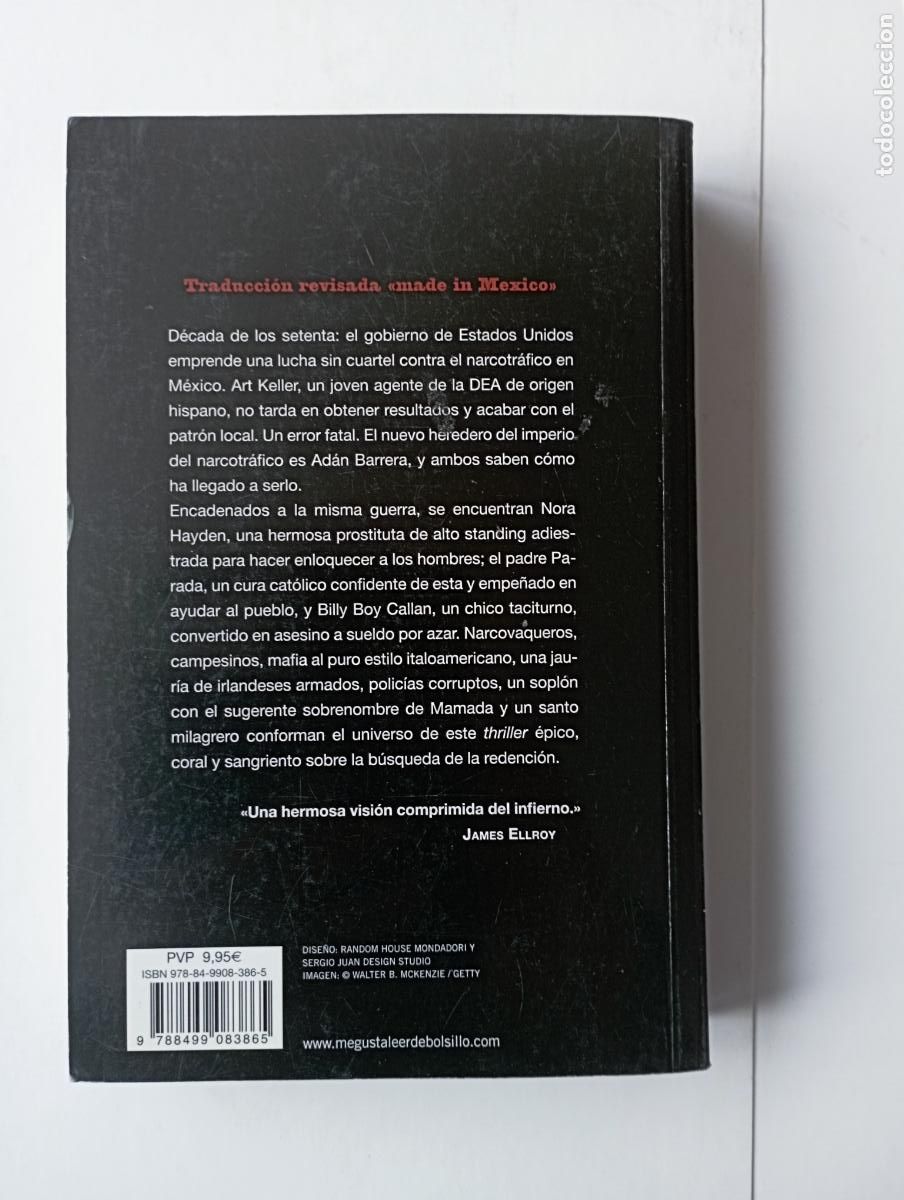 Libros de segunda mano: PLI - EL PODER DEL PERRO - DON WINSLOW - IMPECABLE, COMO NUEVO 1&ordf; EDICI&Oacute;N DE BOLSILLO 2001 - Foto 3