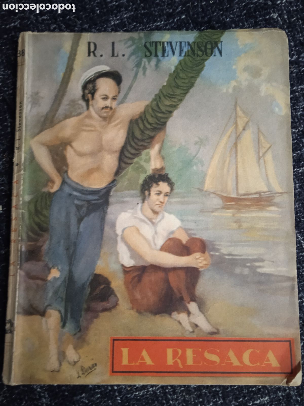 Libros de segunda mano: LA RESACA / ROBERT LOUIS STEVENSON - Foto 1
