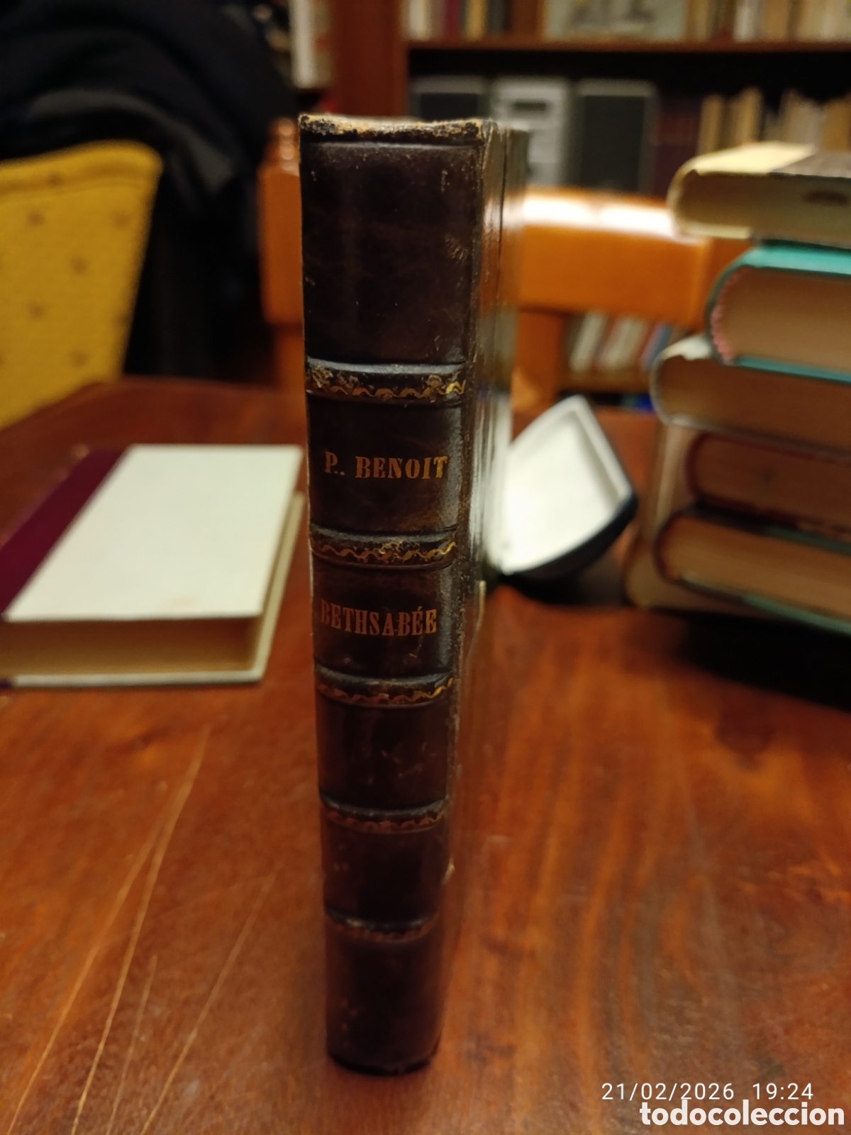 Libros de segunda mano: Bethsabee. Pierre Benoit. 1938. Franc&eacute;s - Foto 3