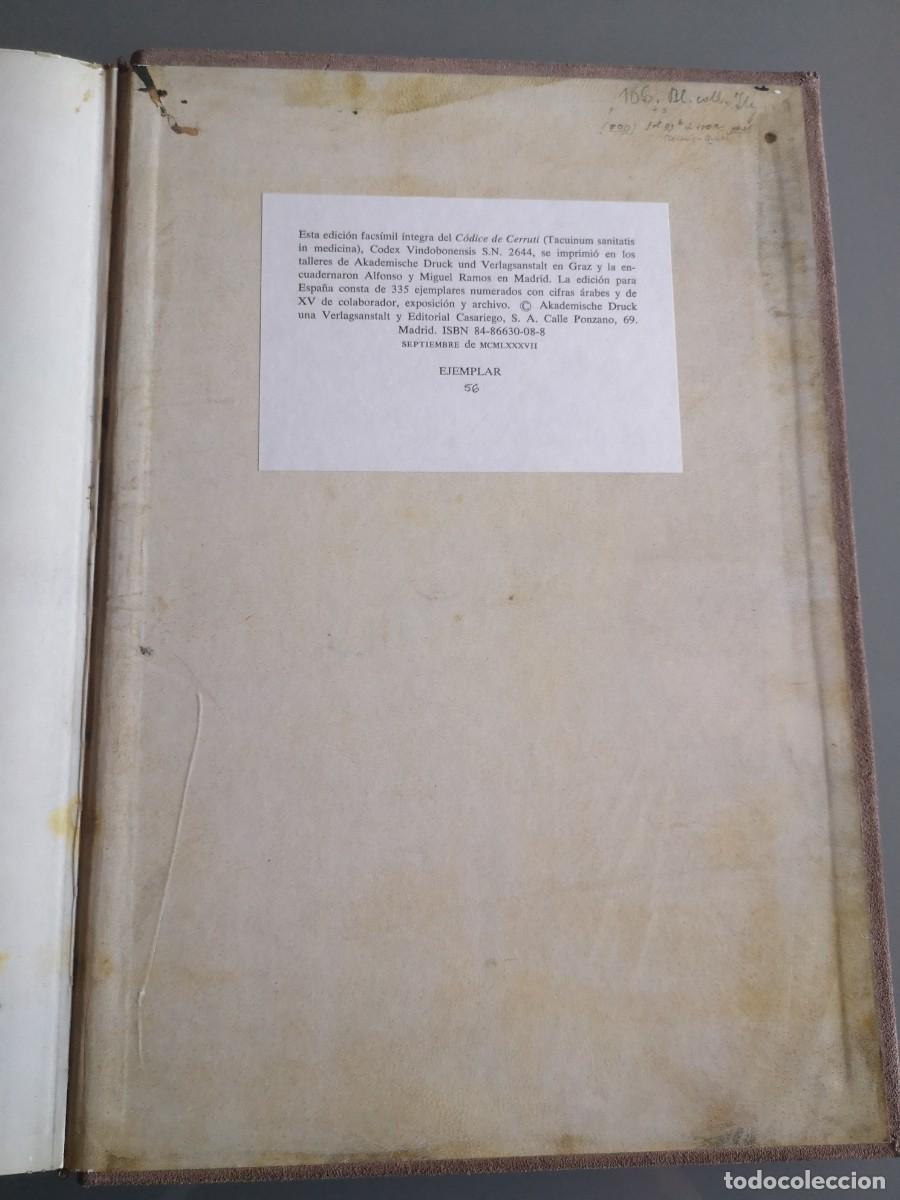 Libros de segunda mano: C&Oacute;DICE DE CERRUTI / FACSIMIL / EDITORIAL CASARIEGO - Foto 17