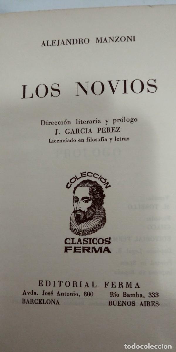 Libros de segunda mano: Los novios Alejandro Manzoni - Foto 2