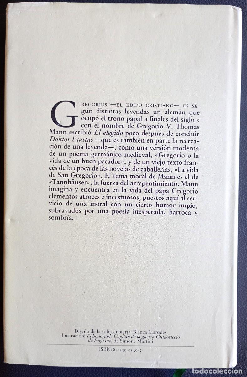 Libros de segunda mano: Thomas Mann . El elegido - Foto 2