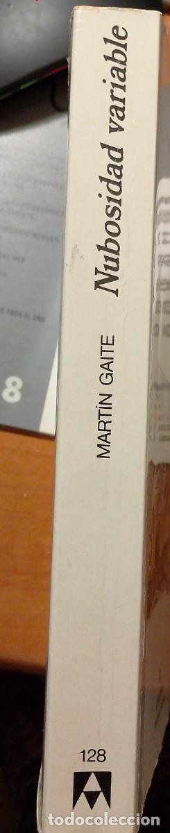 Libros de segunda mano: NUBOSIDAD VARIABLE DE CARMEN MART&Iacute;N GAITE - Foto 4