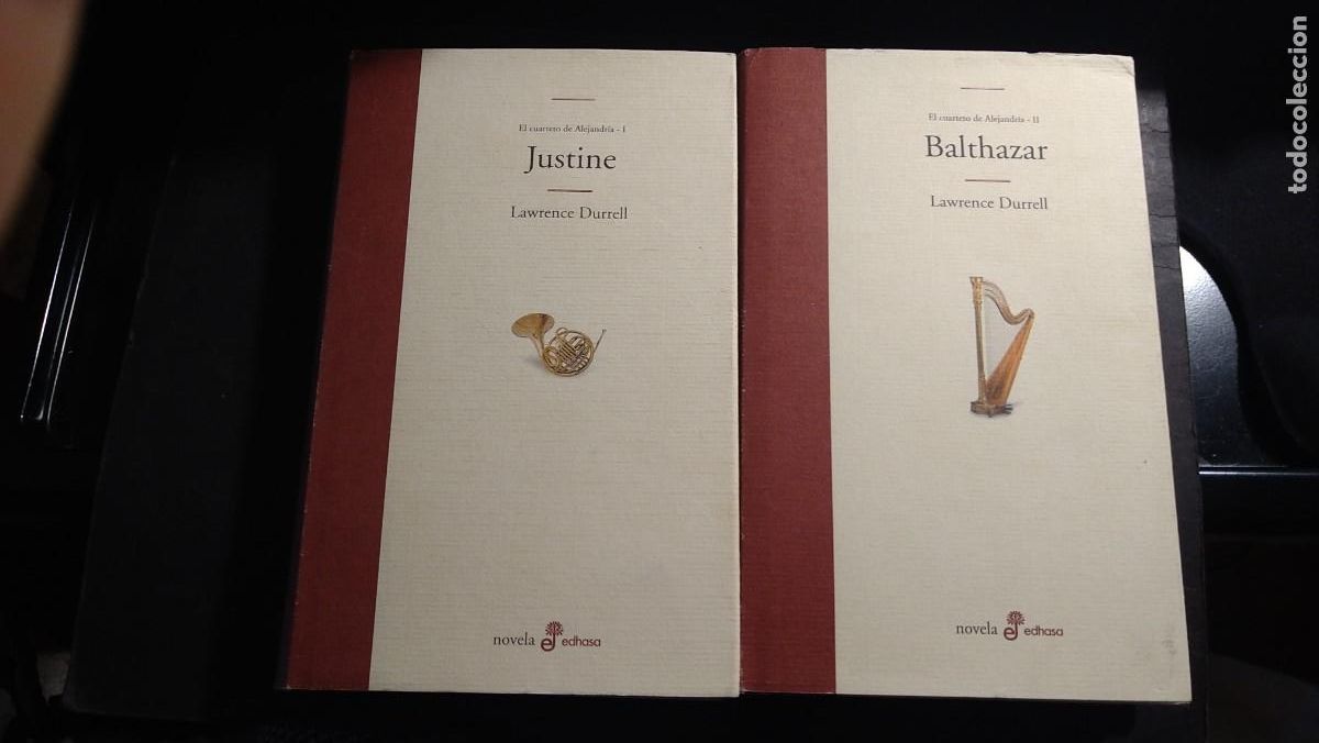 Second hand books: LAWRENCE DURRELL- EL CUARTETO DE ALEJANDRIA I y II (JUSTINE Y BALTHAZAR) - EDICI&Oacute;N EDHASA