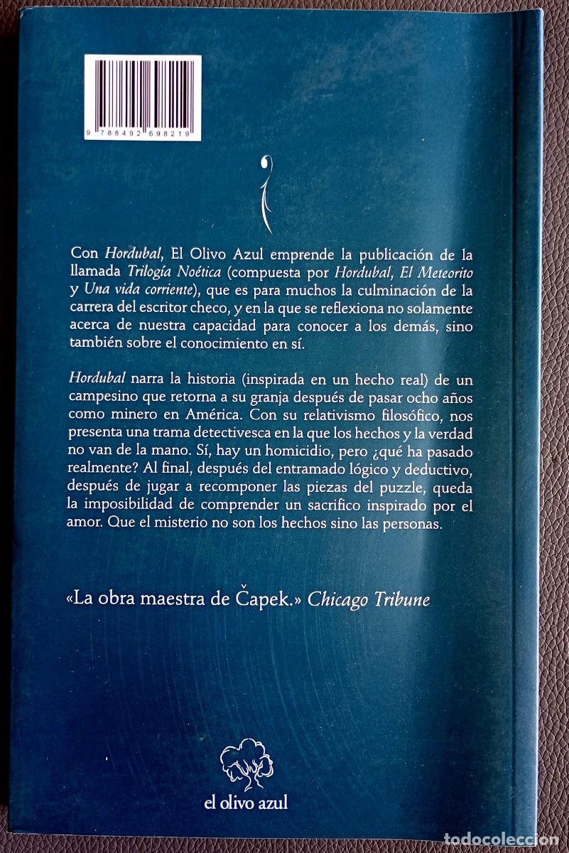 Libros de segunda mano: Karel Capek . Hordubal - Foto 2