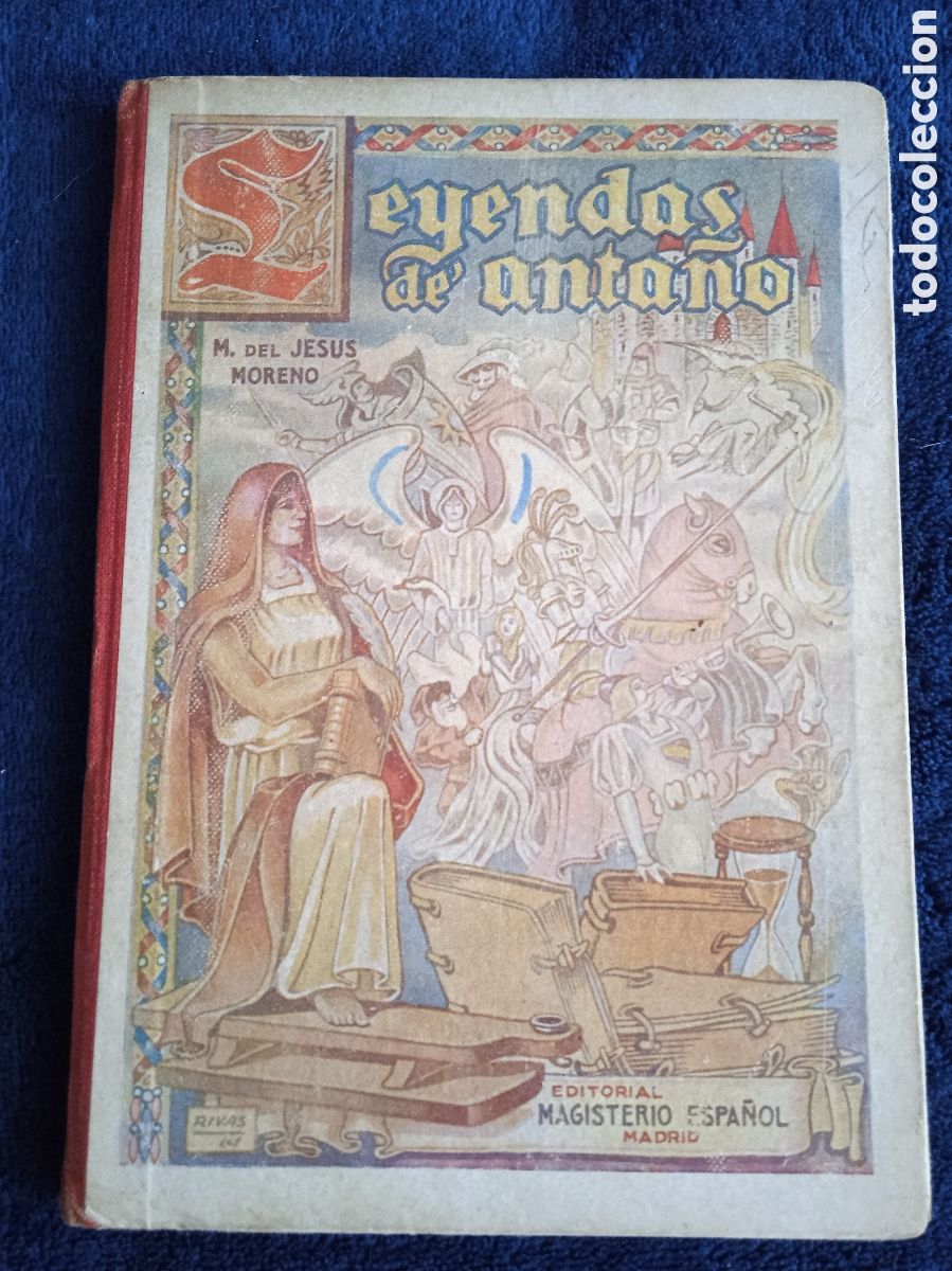 Libri di seconda mano: LEYENDAS DE ANTA&Ntilde;O, -ED. EDITORIAL MAGISTERIO ESPA&Ntilde;OL MADRID 1942