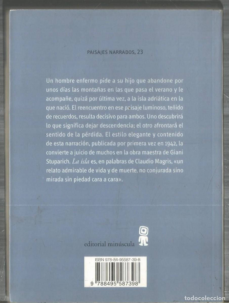 Libros de segunda mano: GIANI STUPARICH. LA ISLA. MINUSCULA. - Foto 2