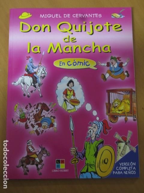 Libros de segunda mano: COLECCION COMPLETA DE 1 NUMERO. DON QUIJOTE DE LA MANCHA EN COMIC. LIBRO HOBBY 2005 RUSTICA