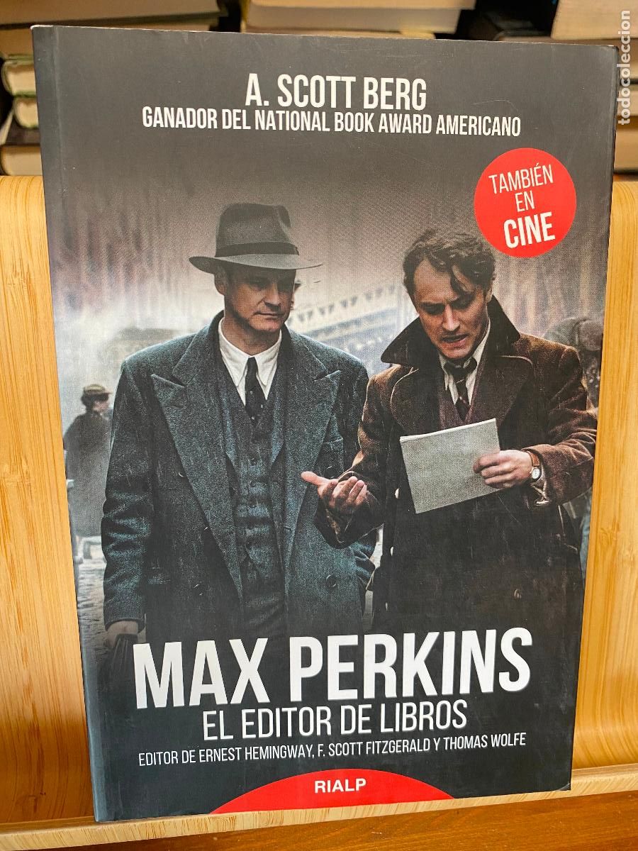 Libros de segunda mano: MAX PERKINS, EL EDITOR DE LIBROS. A. SCOTT BERG. EDITORIAL RIALP - Foto 1